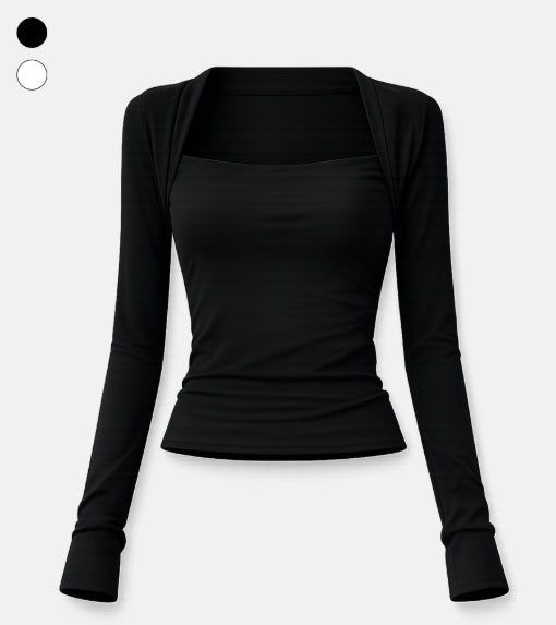 Fair Bolero Shirring Sleeves