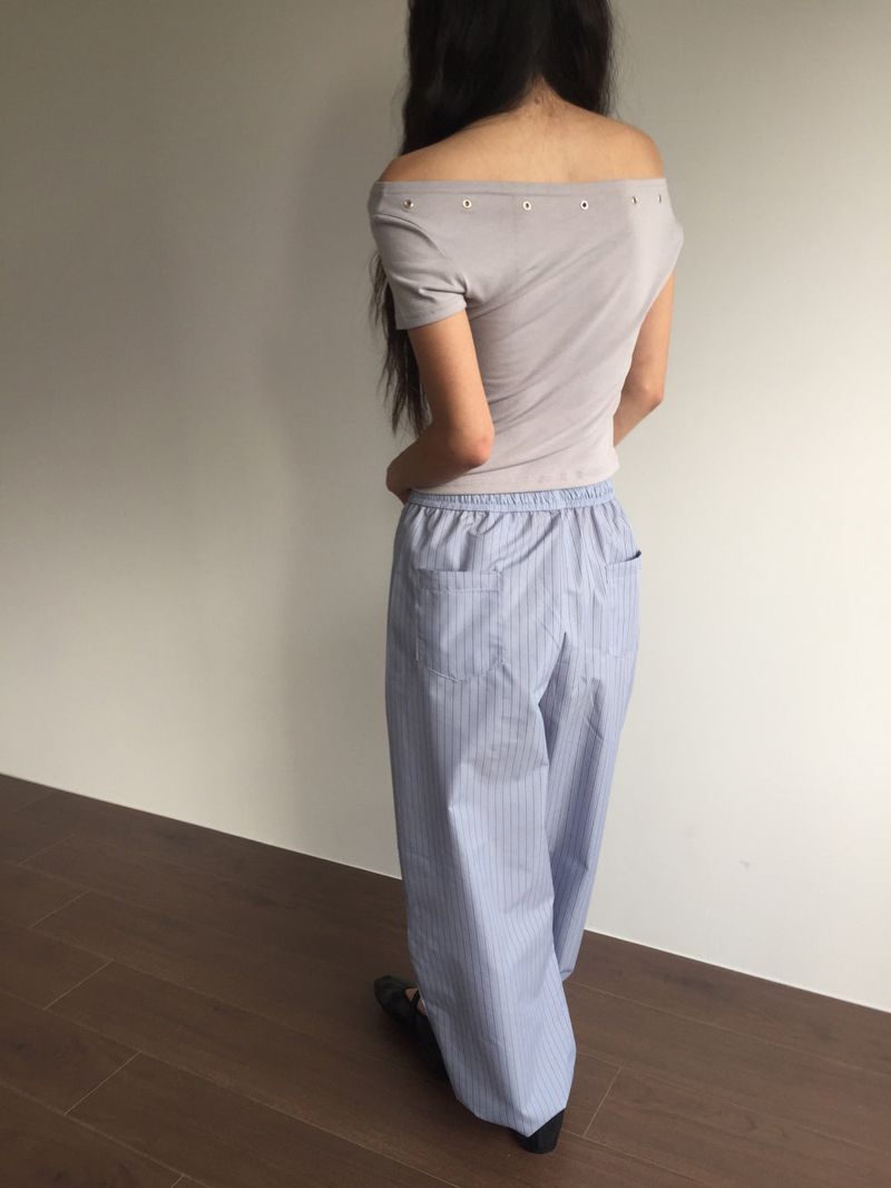 Rush Eyelet T-shirt (3color)