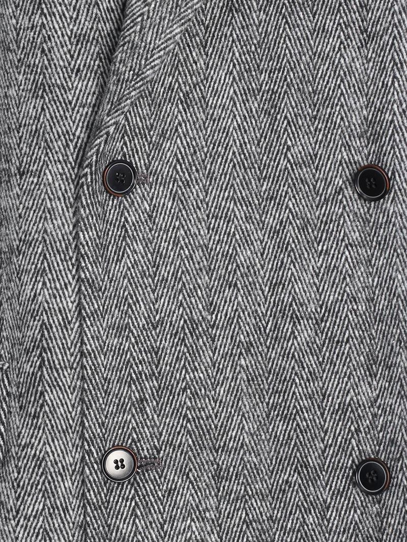 ASCLO Grace Herringbone Wool Coat (2color)