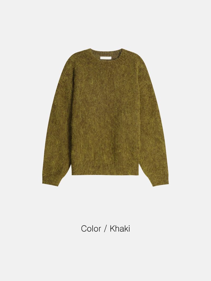 ASCLO Ange Hairy Knit (4color)