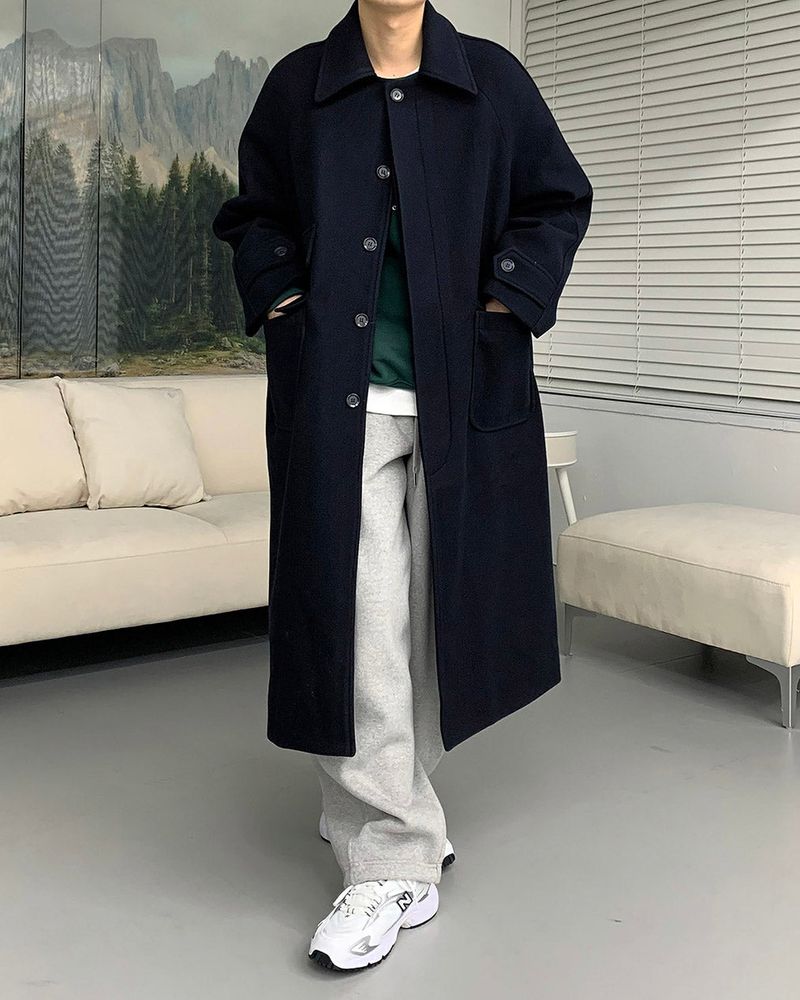 AZ Balmain Wool Coat (3 colors)