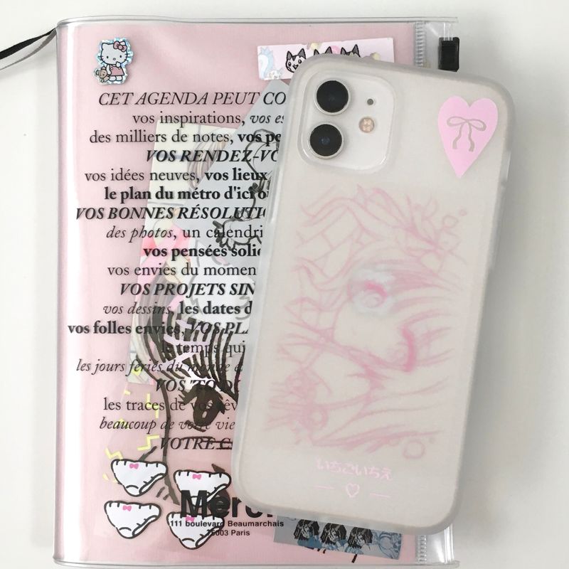 ICHIGOICHIE Translucent Jelly Case