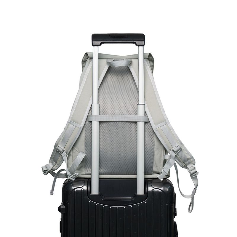 FLAP STRING BACKPACK / GRAY