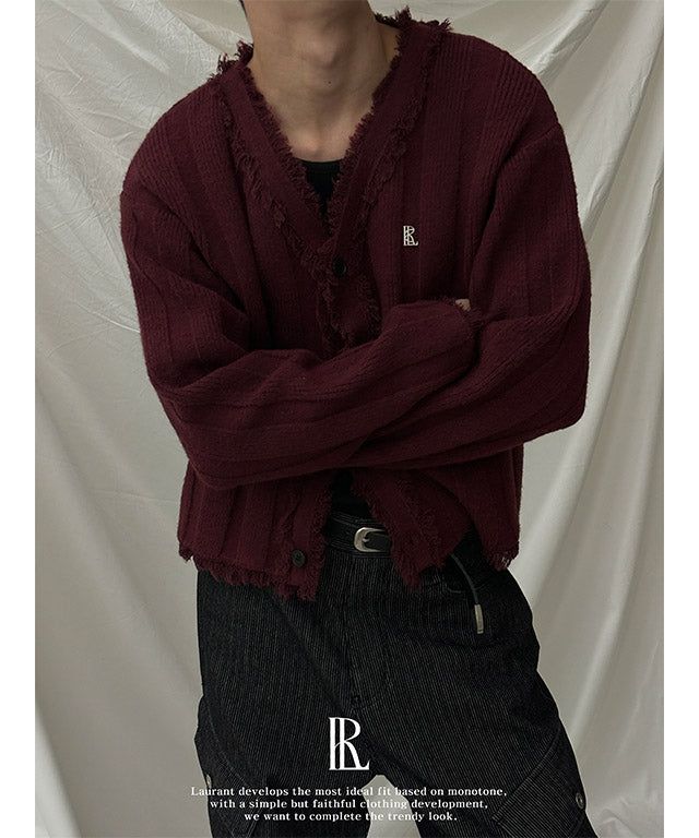 [MADE] Tessel cutting golgi cardigan(2color)