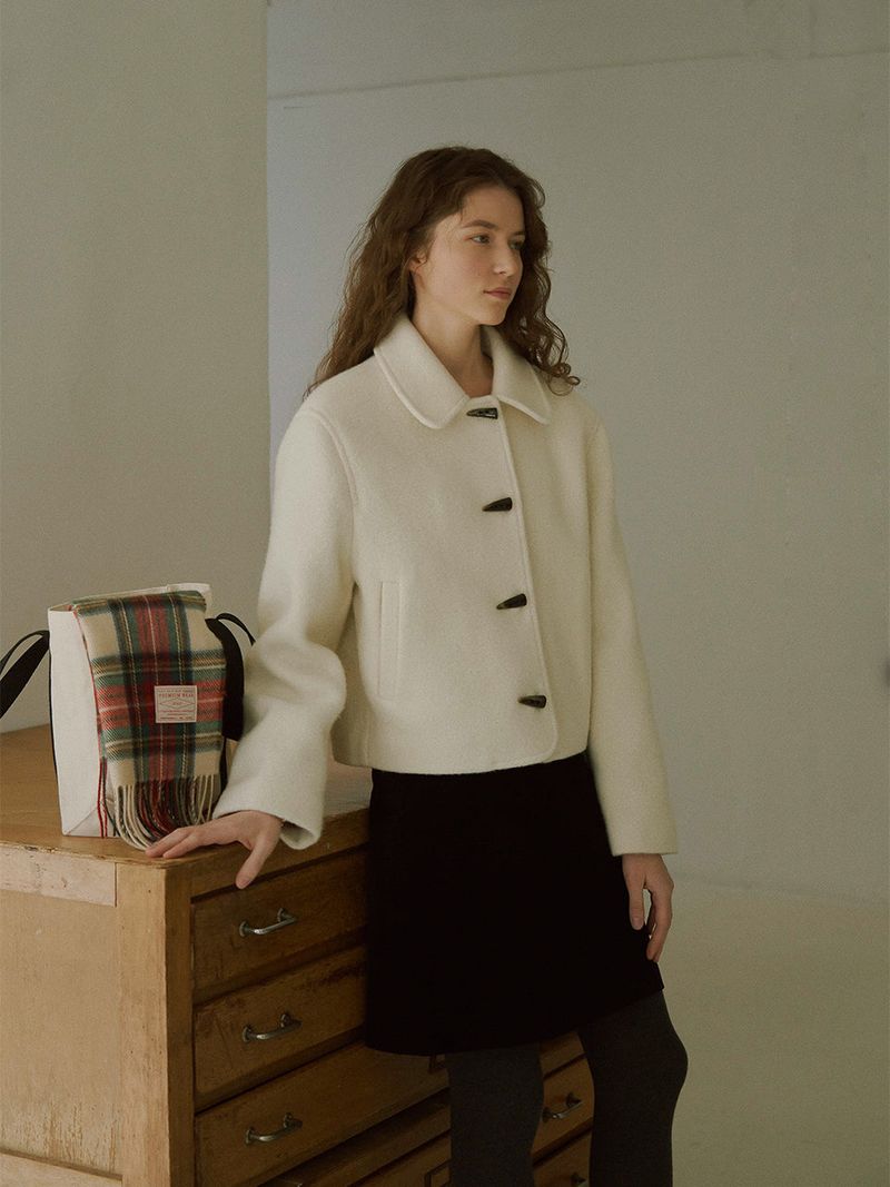 URAGO（ユラゴ）の「Wool fleece jacket（Jackets/Outerwear）」