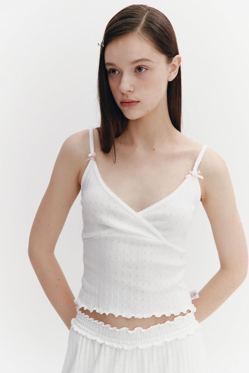 Wave Sleeveless Ivory