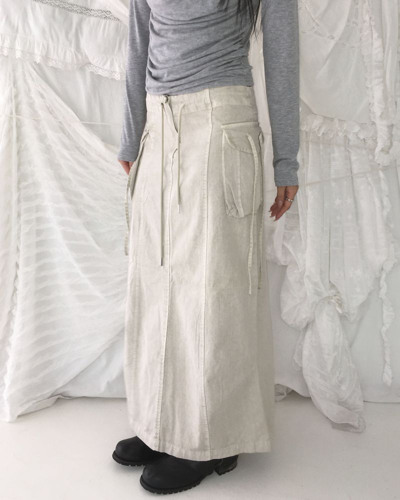 Pigment long skirt