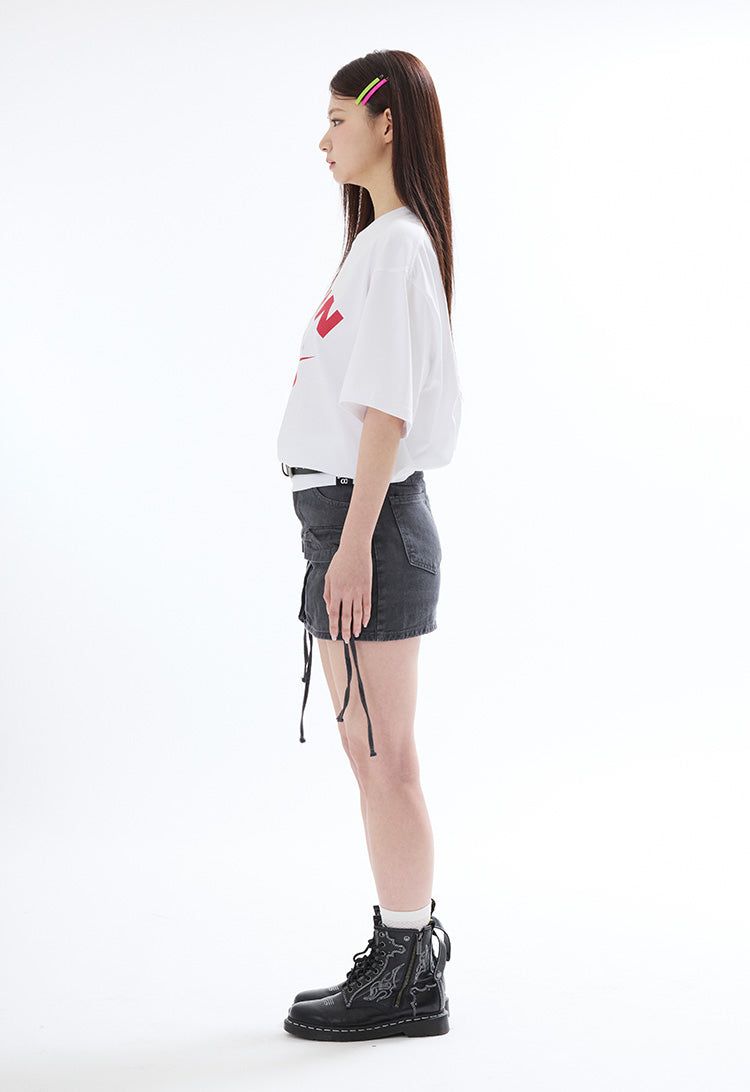 ベーシック ロゴ Tシャツ ホワイト