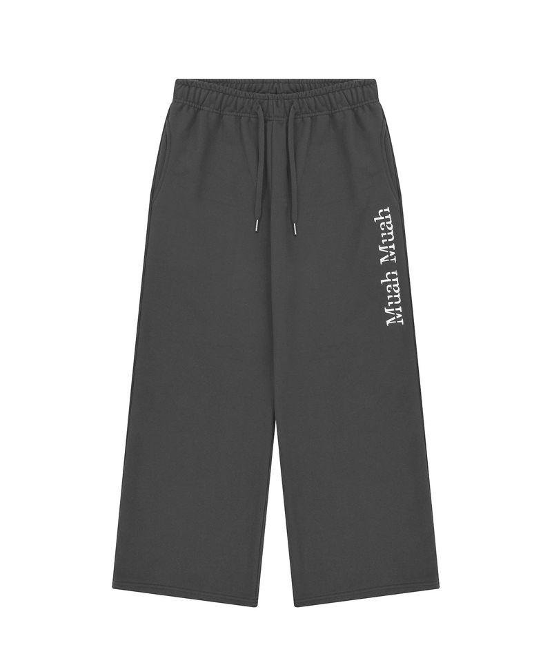 LOGO STITCH WIDE BANDING PANTS