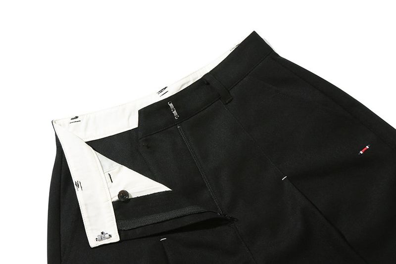 WIDE BERMUDA PANTS_BLACK