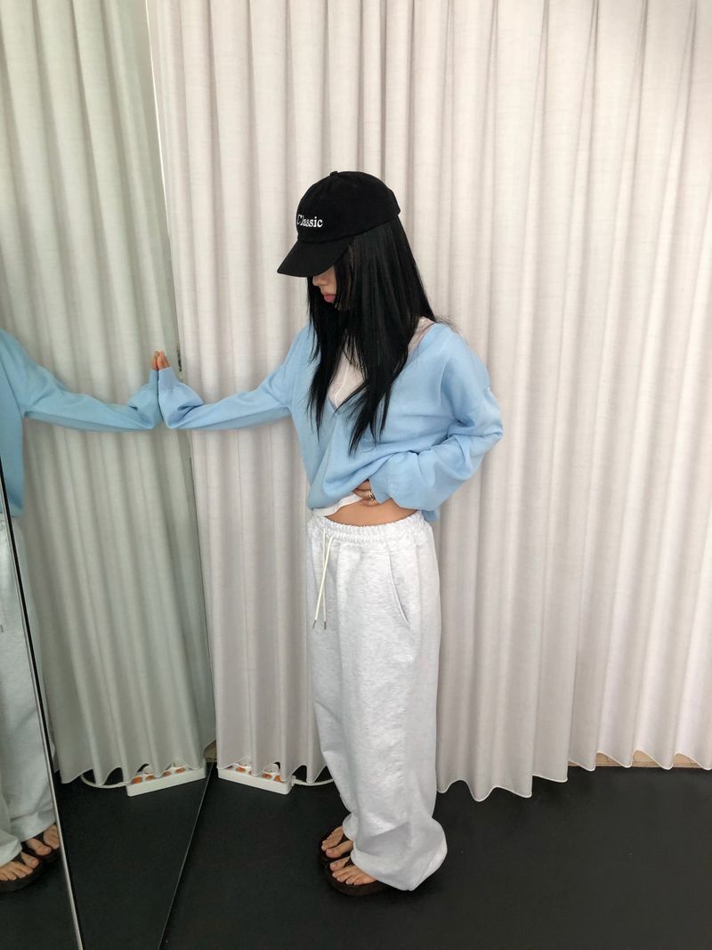 Basic Wide Sweat Pants