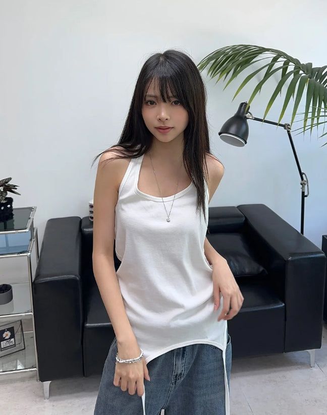SATIIIZ(サティーズ)の「EN Halter Layered Sleeveless(Tops)」