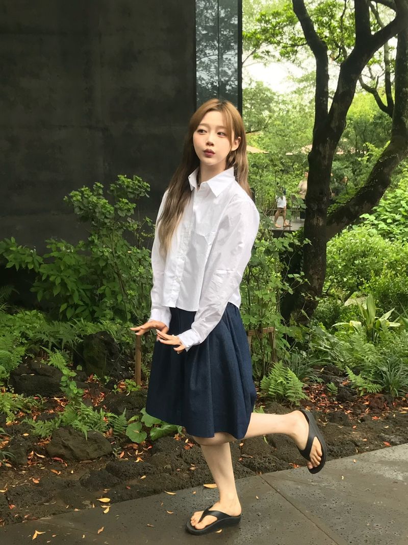 Dibo crop shirt