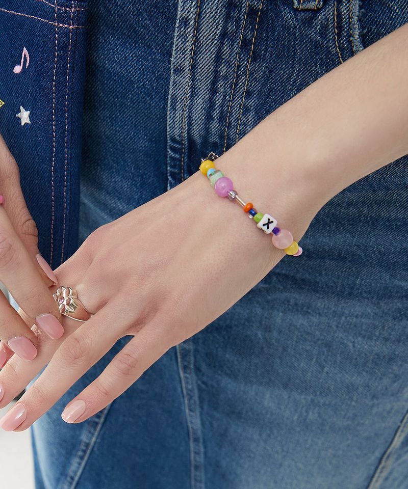 Summer Mix Rock Beads Bracelet