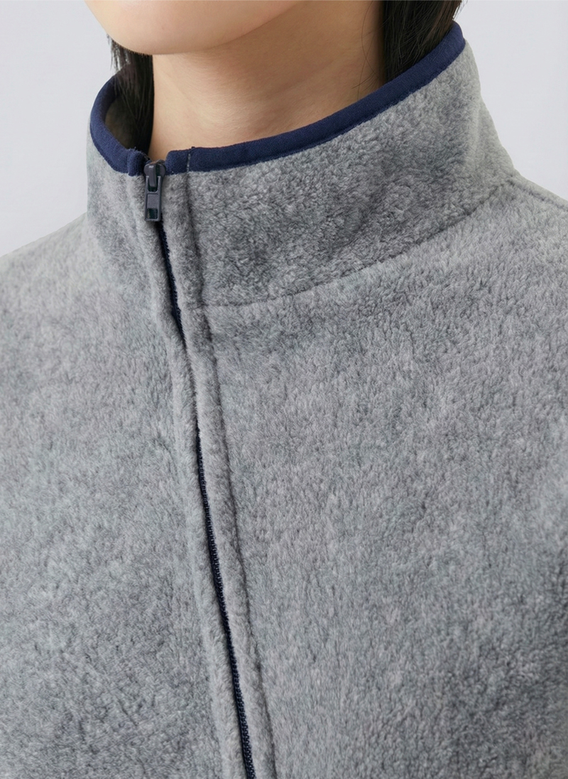 Milo Fleece High Neck Zip-Up