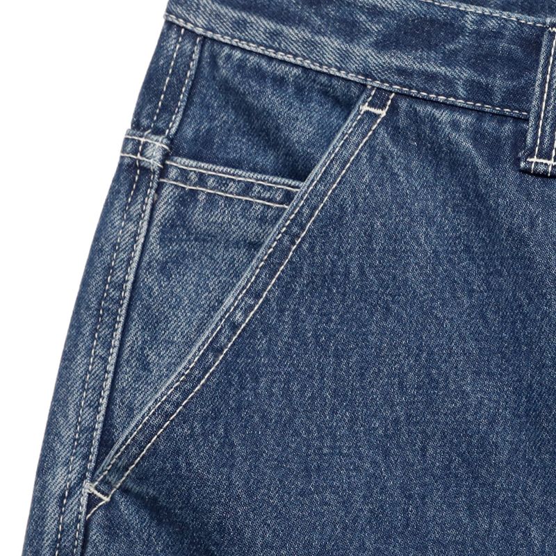 DOUBLE KNEE DENIM PANTS