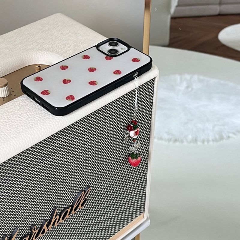 [MADE] strawberry pattern [epoxy bumper case]