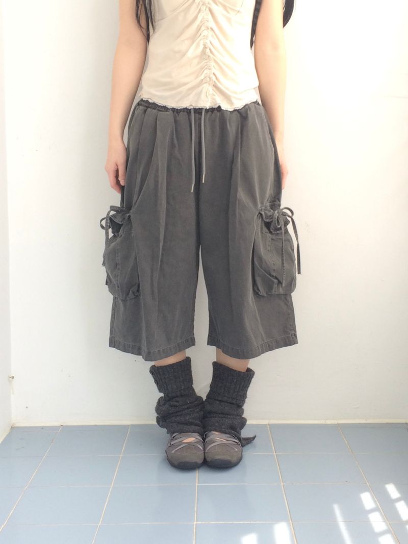 vintage shirring button t