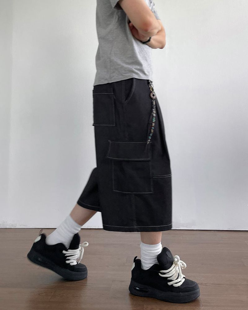 Diki Bermuda Denim Pants