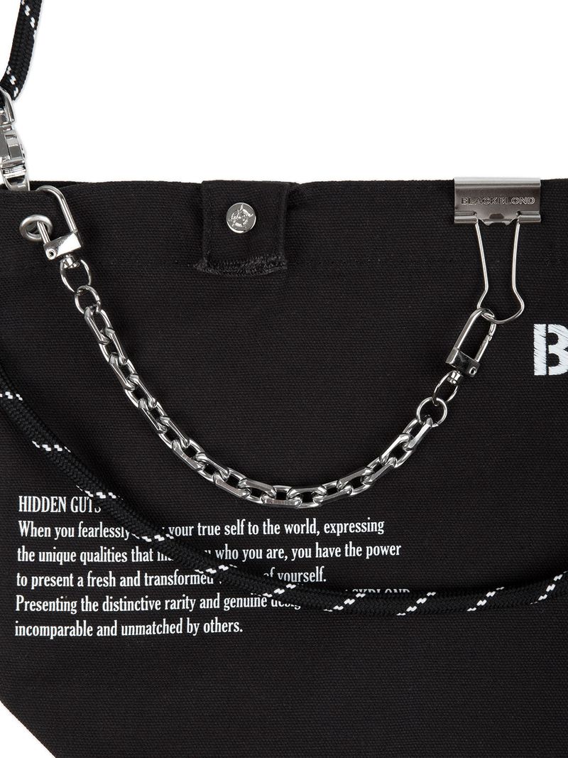 BBD Handcrafted Rope Cross Bag (Black)