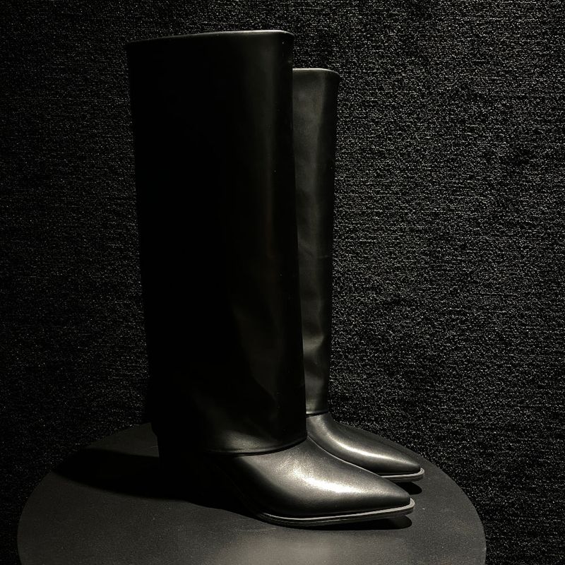 Leg warmer long boots (Black)
