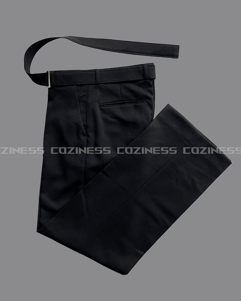 MT Belt Wide Slacks (2 colors)