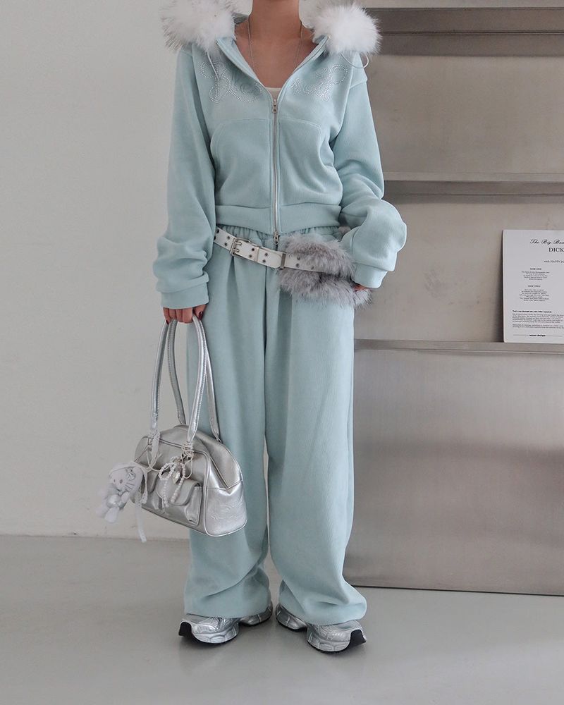 Cubic String Jogger & Wide Pants