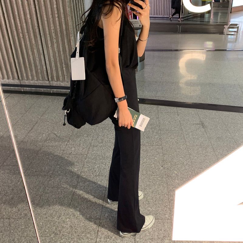 [MADE] Airport banding long pants