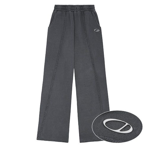 Pigment Cut-Off String Wide Pants
