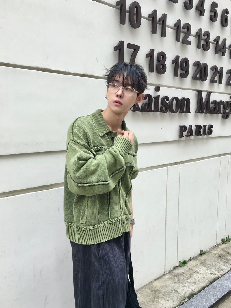 DISCERNMENT（ディサーンメント）の「Enmic Trucker Washed Cardigan 2C（Tops）」