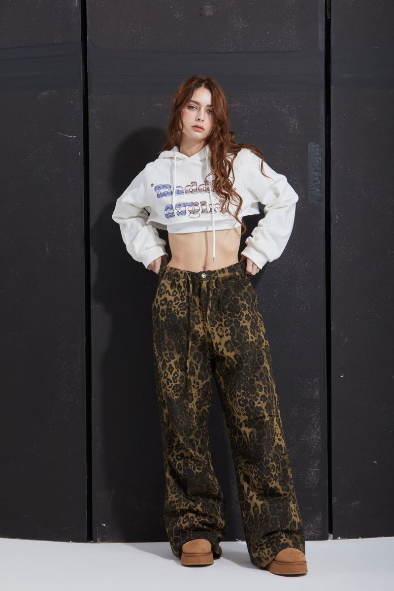 BADDIE CROPPED HOOD