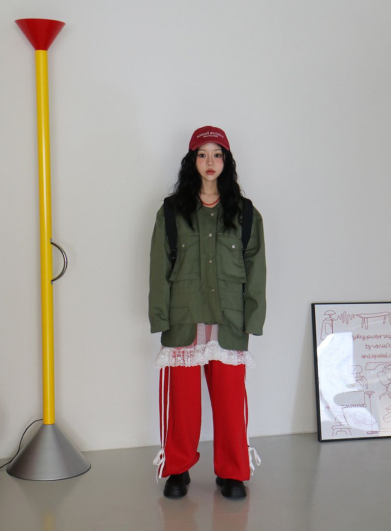 Vintage Pigment Red Ball Cap
