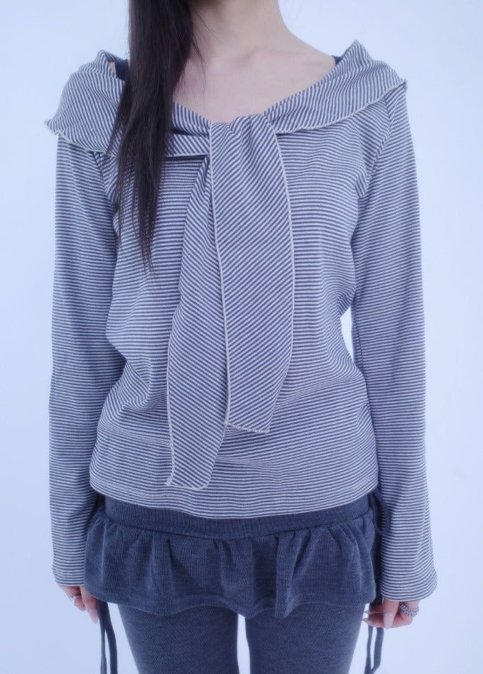 myorang(ミョラン)の「ユーレタイオフショルダーTシャツ(Tops)」