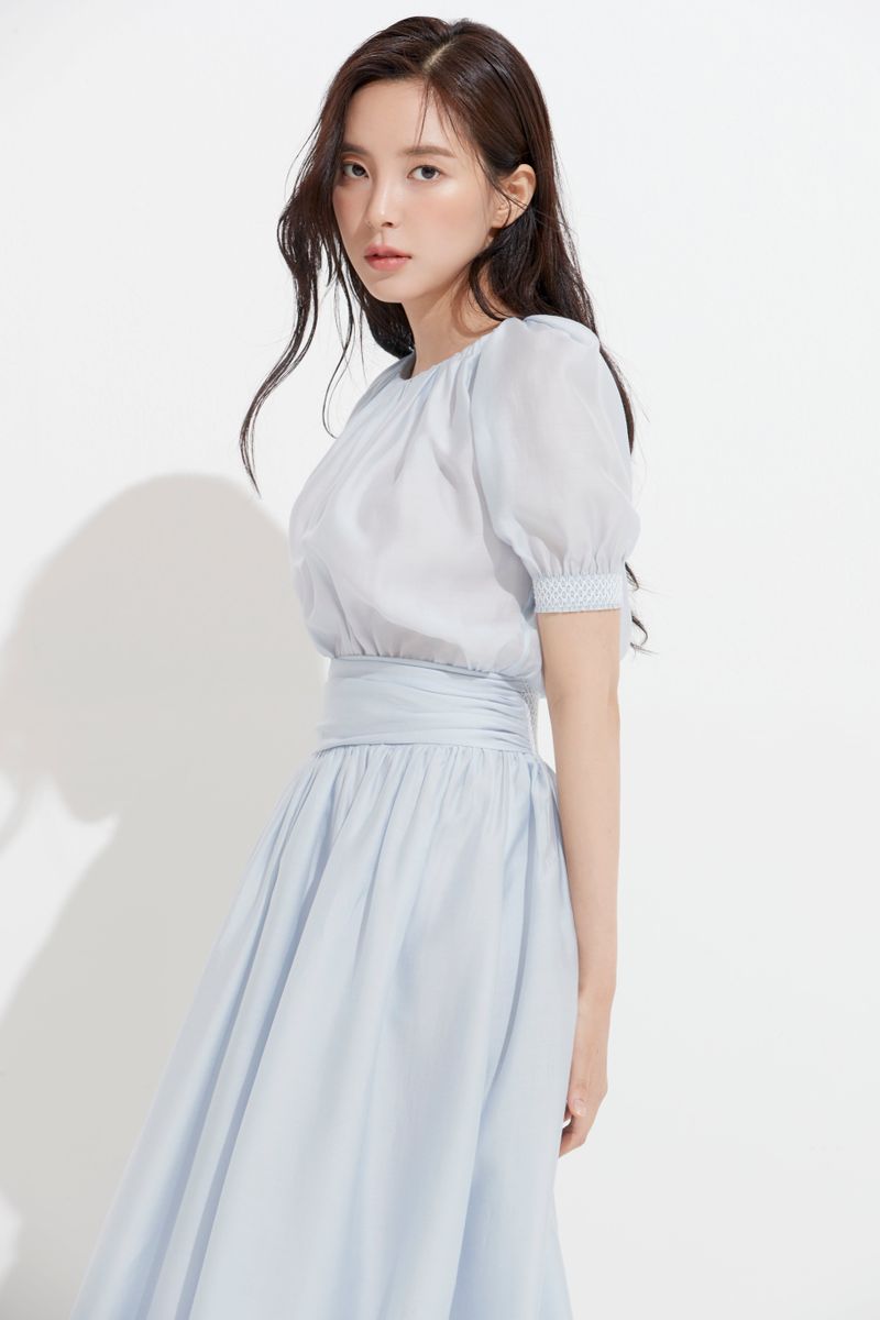 NO.4 DRESS - SKY BLUE