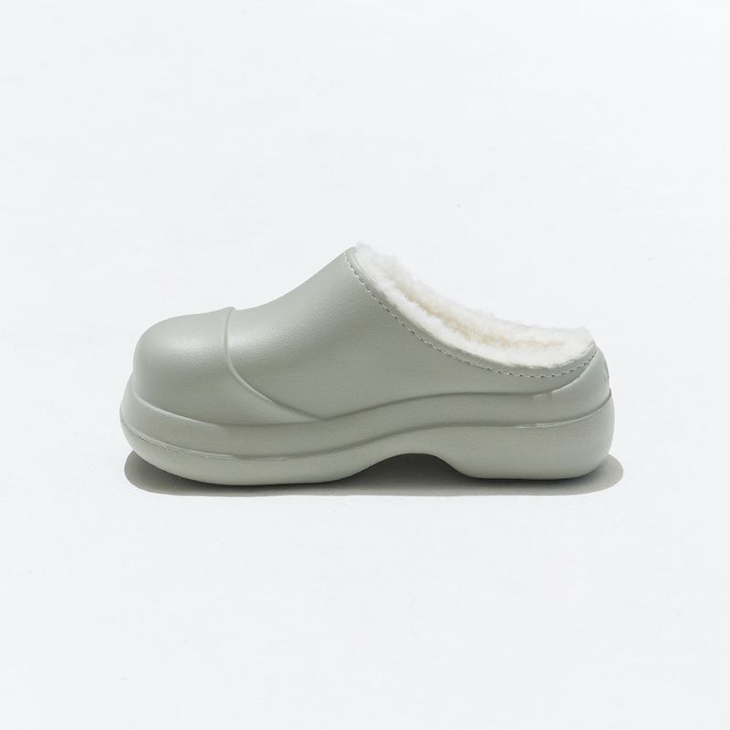 Wednesday Evening Winter Clog - Sage Green
