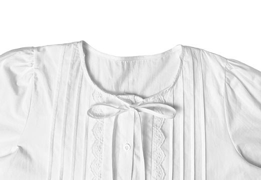 Niro Pintuck Strap Long Sleeve Blouse