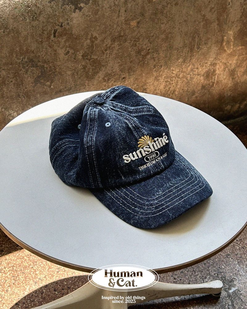 SUNSHINE WASHED DENIM BALL CAP / INDIGO BLUE
