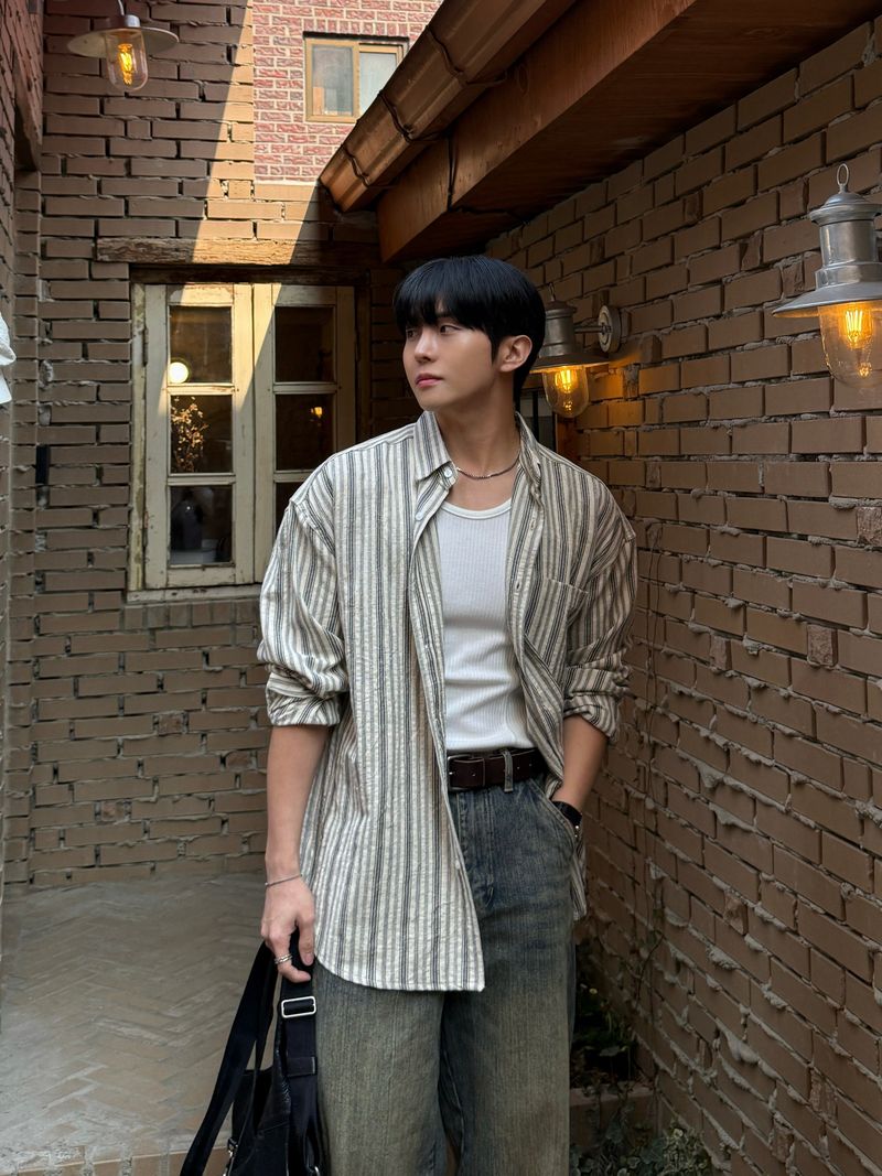 Settle stripe shirt