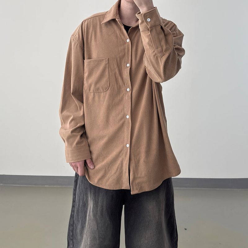 Lea Oversized Corduroy Shirt