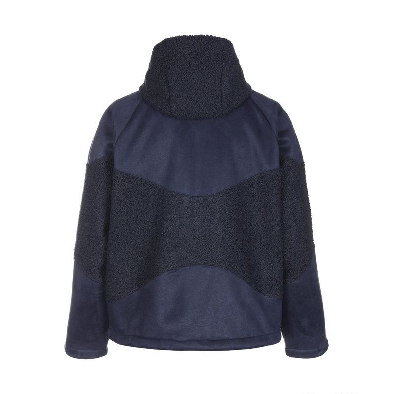 FLEECE HOODIE ZIP-UP [NAVY]
