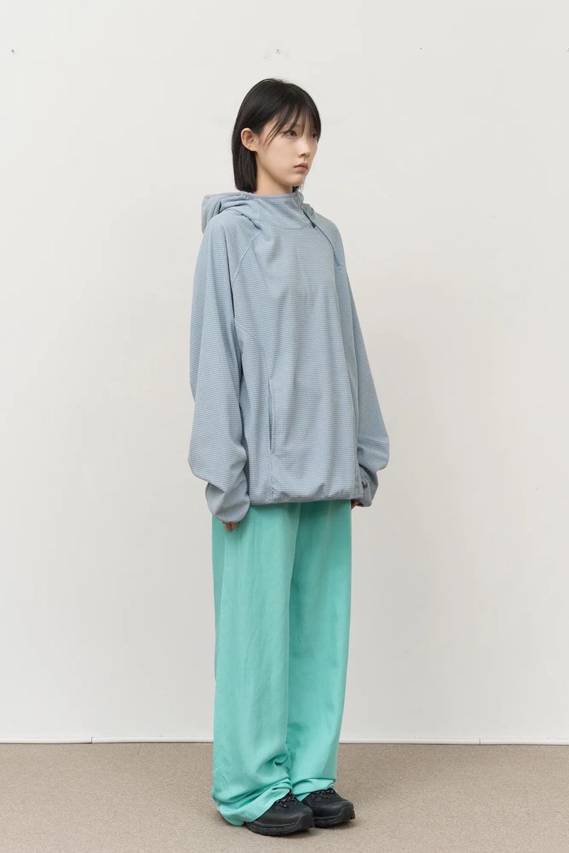 Mora Waffled Zip Top