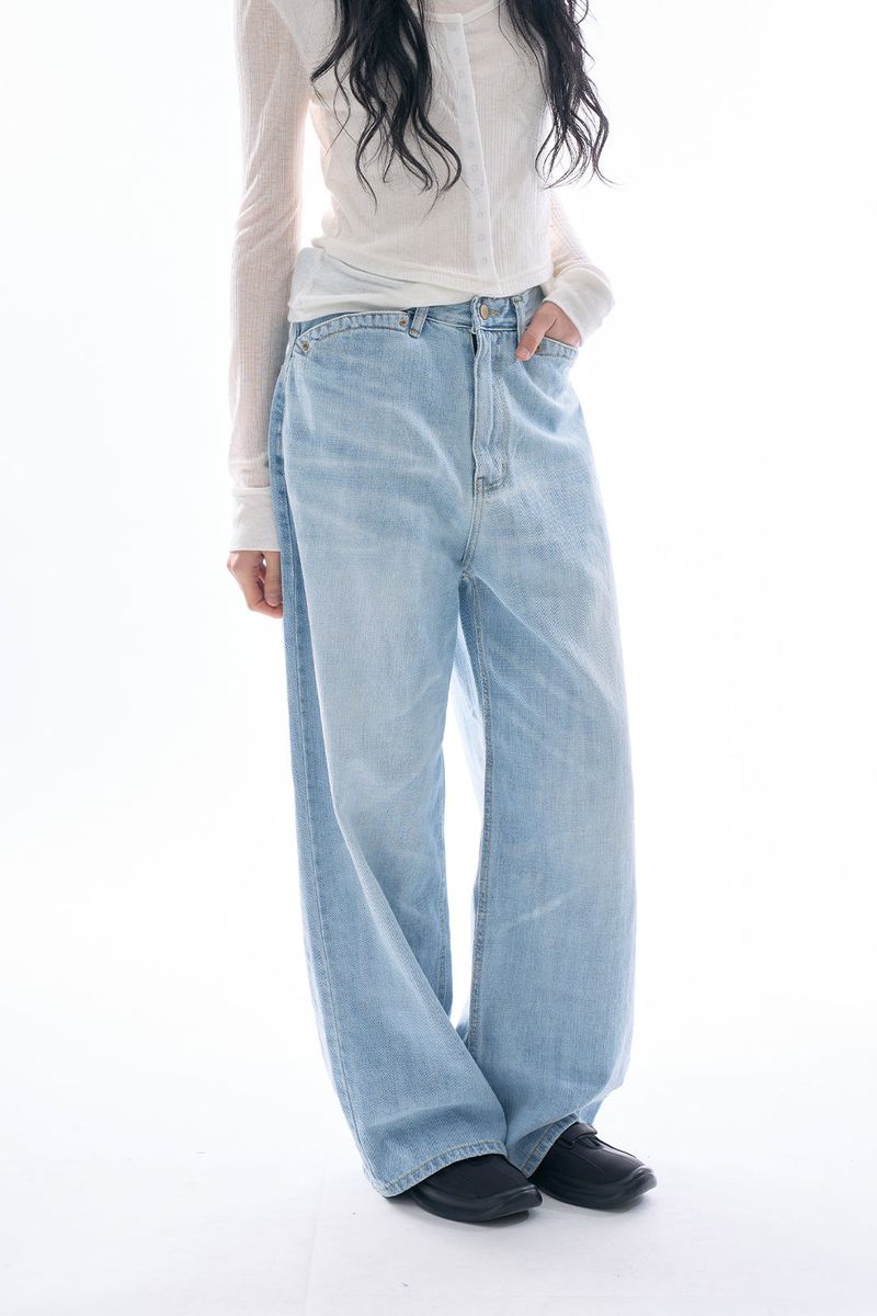 Tovik light denim pants