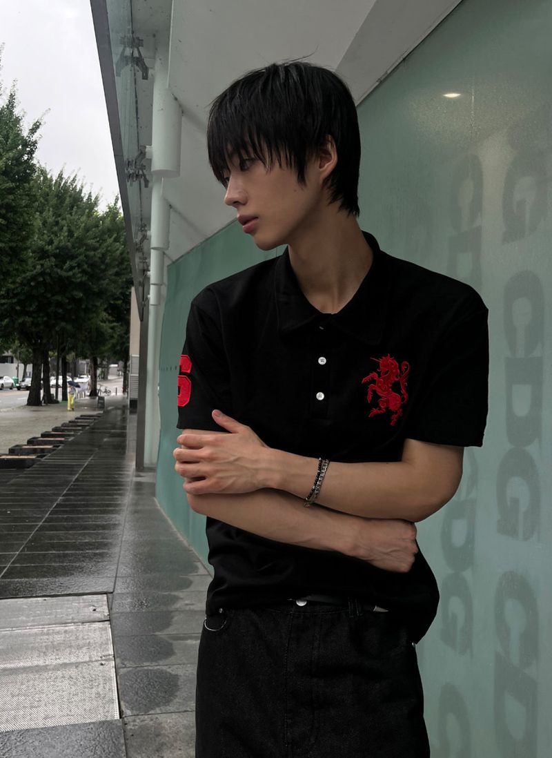 COSYHARU（コシハル）の「George Cross POLO Shirt（Tops）」
