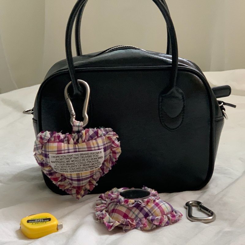 hucha love mirror keyring