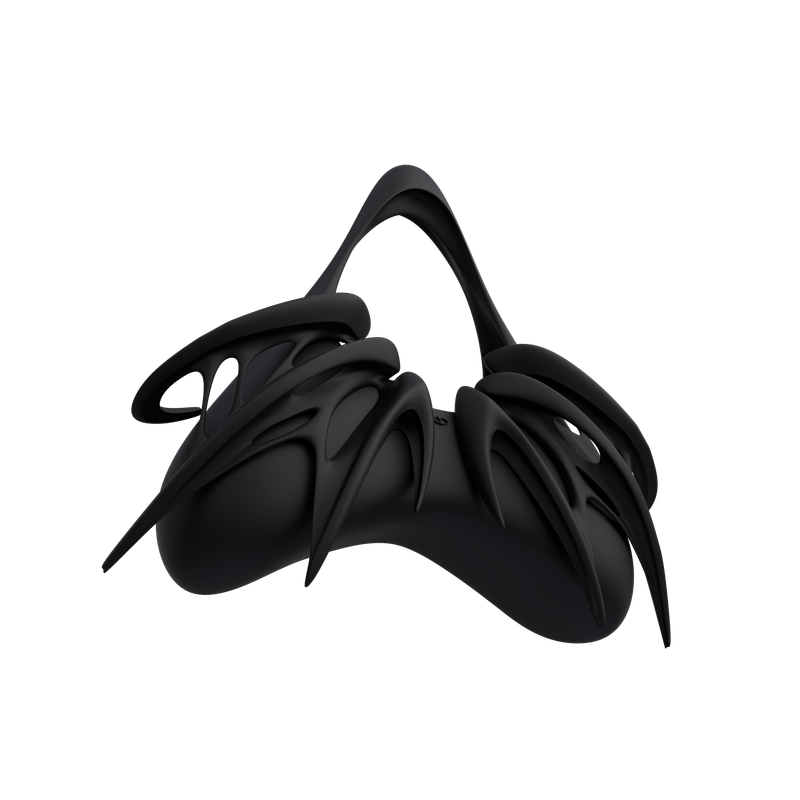Claw HandBag (Matte Black)