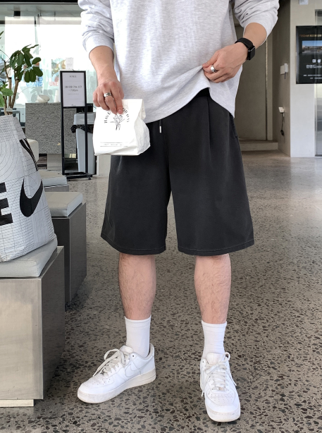 LOOKPLE（ルックプル）の「Look Wibird Supima Pigment Bermuda Pin Tuck Shorts（Pants）」