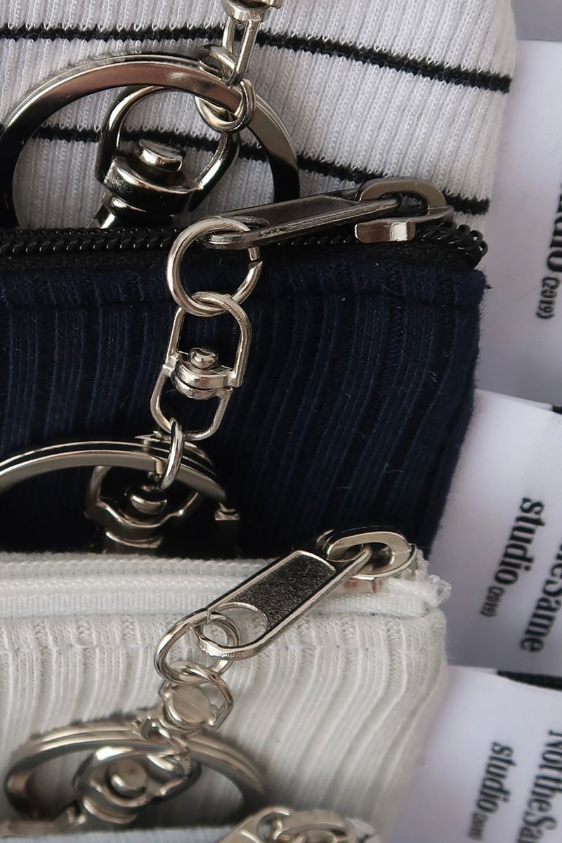 Mini keyring pouch 'evening sky'