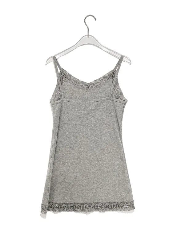 Verity Lace Layered Long Strap Sleeveless