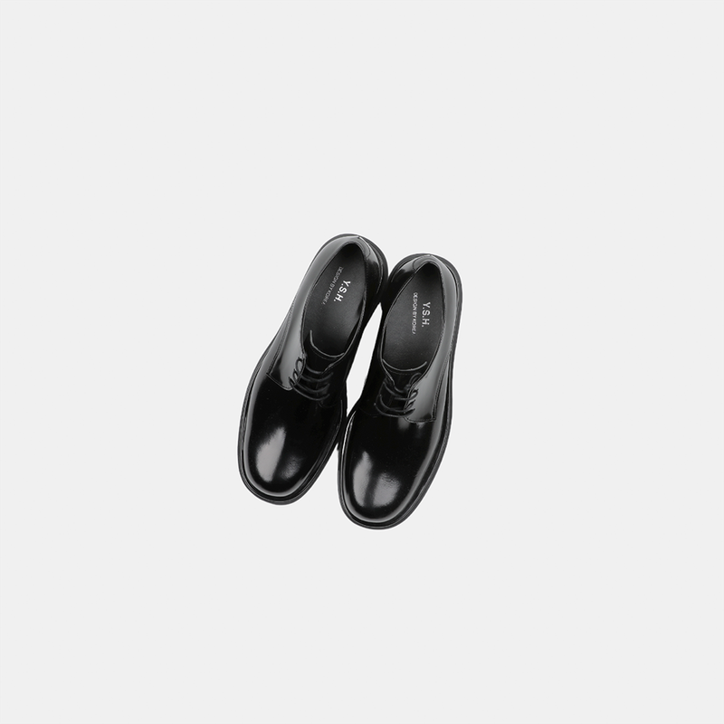 ASCLO Circle Derby Shoes (Black)