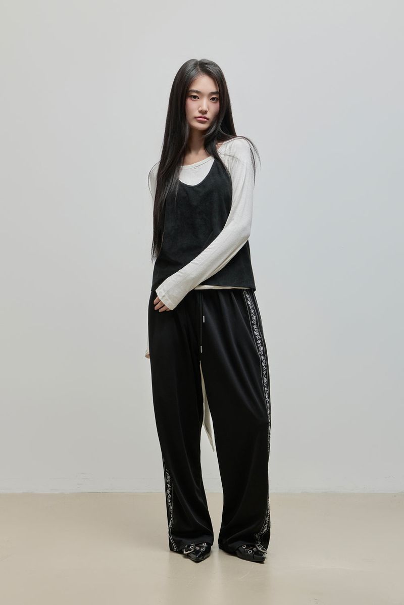 Wrapping Shirring Tee_Ivory